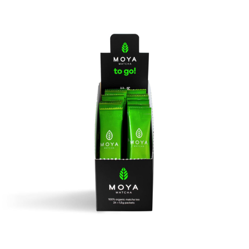 Moya Matcha TRADITIONAL to go 1,5 g – 24 monodoze, MatchaBar