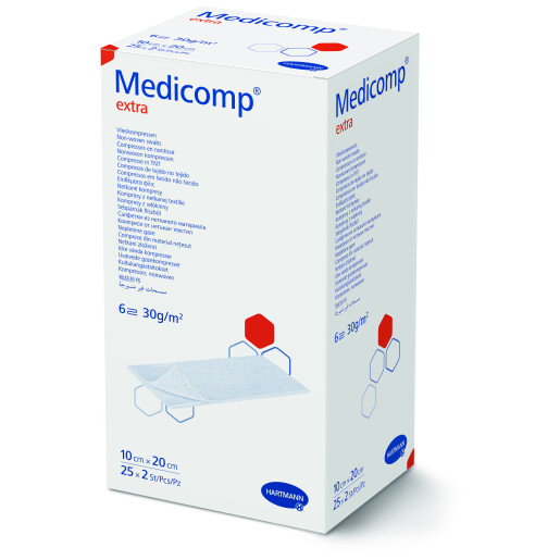 MEDICOMP extra sterile 10 x 20 cm, cutie 25 buc., HARTMANN