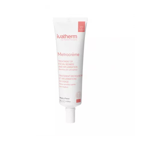 METROCRÈME tratamentul rosetei cutanate si al inflamatiei fetei, 30 ml, Ivatherm