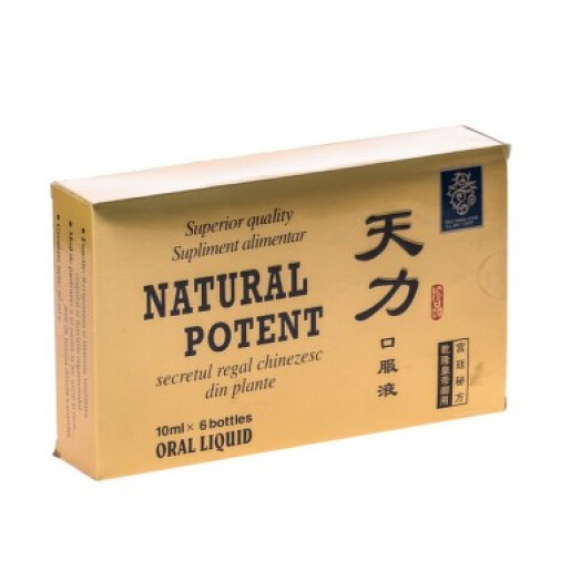 Natural Potent, 10 ml x 6