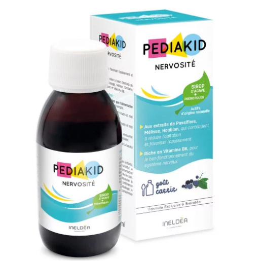 Pediakid® Nervosité sirop, pentru o stare de calm și echilibru emoțional la copil, 125 ml, LABORATOIRES INELDEA