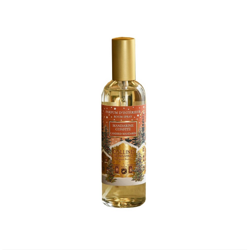 Parfum de interior Mandarine Confite 100ml, COLLINES DE PROVENCE