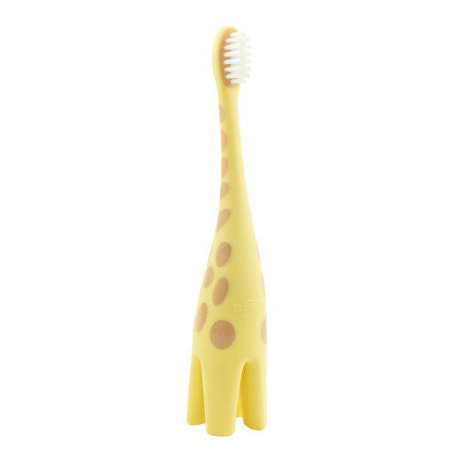 Periuta de dinti super-soft design Girafa (0-3 ani),Dr.Brown