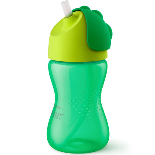 Cana cu pai SCF798/01, 12 luni, 300 ml, Verde, Philips Avent 
