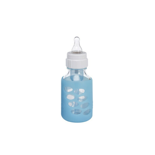 Protectie ptr. biberon din sticla de 120 ml ROZ,Dr.Brown