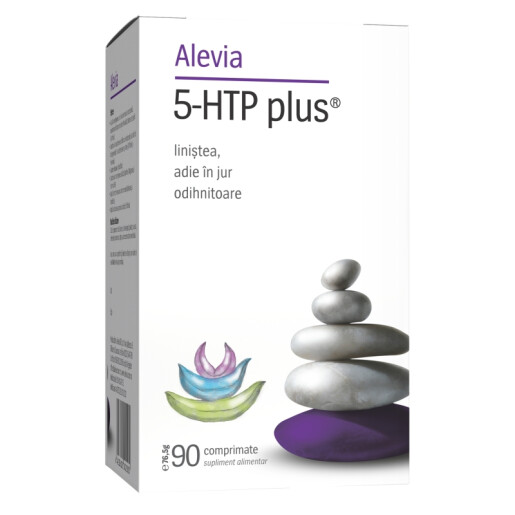 5-HTP, 90 comprimate, Alevia