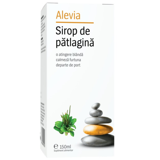 Sirop de pătlagină, 150ml, Alevia