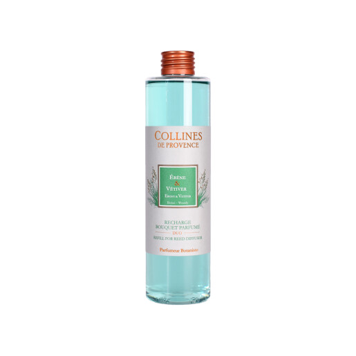 Rezerva difuzor parfumat Lemn de abanos&Vetiver 250ml, COLLINES DE PROVENCE