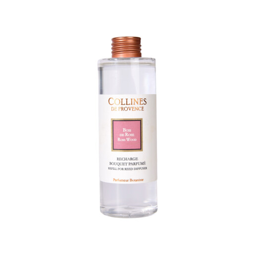 Rezerva difuzor parfumat Lemn de trandafir 200ml, COLLINES DE PROVENCE