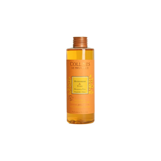 Rezerva difuzor parfumat Mandarina&Yuzu 200ml, COLLINES DE PROVENCE