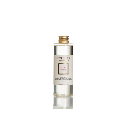 Rezerva difuzor parfumat Trandafir alb 200ml, COLLINES DE PROVENCE