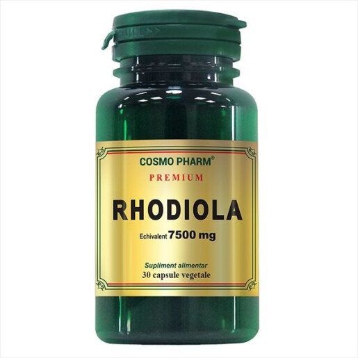 Rhodiola Extract 500 mg, 30 capsule, Cosmopharm