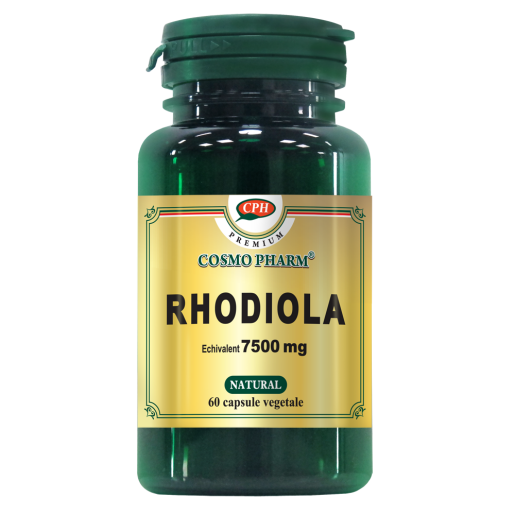 Rhodiola Extract 500 mg, 60 capsule, Cosmopharm