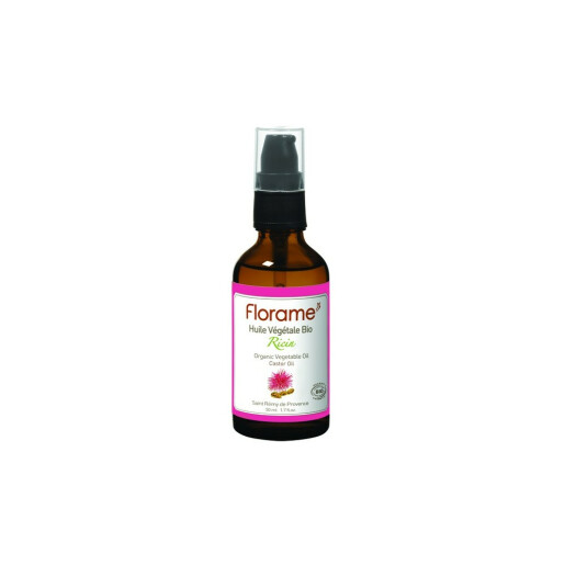 Ulei vegetal ricin BIO 50ml, FLORAME