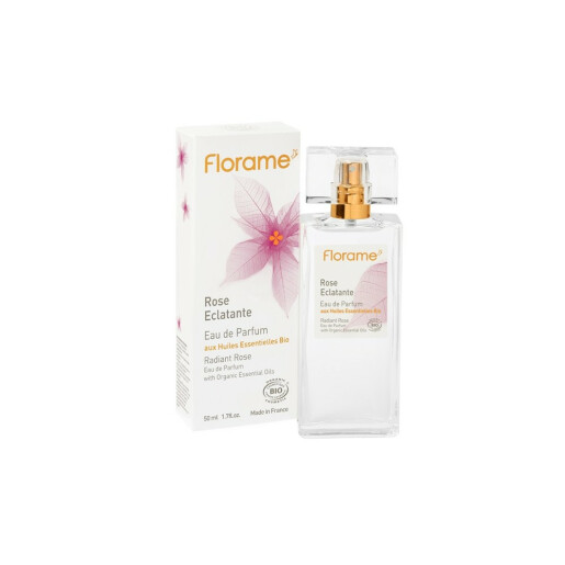 Apa de parfum Rose Eclatante BIO 50ml, FLORAME