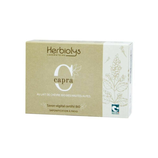 Sapun la rece lapte de capra BIO 100g, HERBIOLYS
