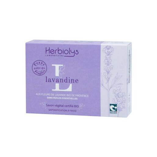 Sapun la  rece lavandina BIO 100g, HERBIOLYS
