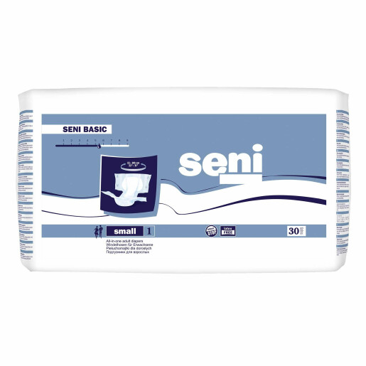Scutece adulti Seni Basic, S, 30 buc