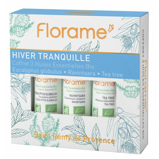 Set uleiuri BIO iarna linistita set 3x 10ml, FLORAME