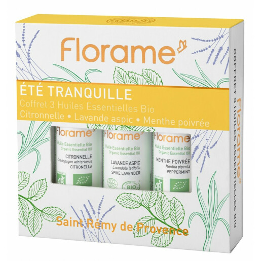Set uleiuri BIO vara linistita 3x 10ML, FLORAME