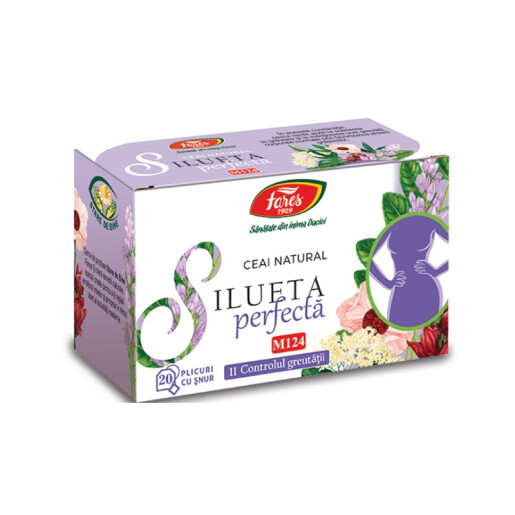 Silueta perfecta 2 - controlul greutatii, 20 plicuri, Fares