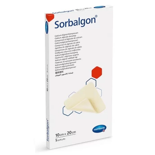 Sorbalgon pansament din alginat de calciu, 10x20 cm, 5 buc, Hartmann