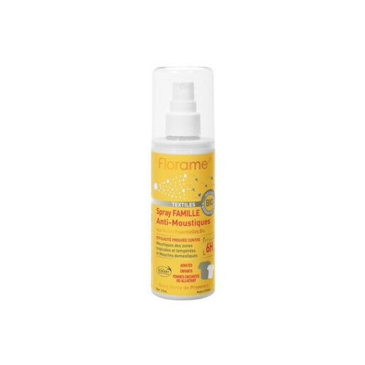 Spray anti-tantari si muste pentru intreaga familie BIO 90ml, FLORAME