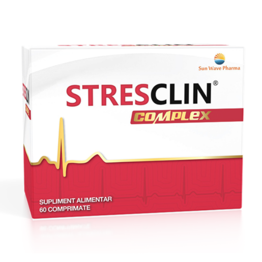 Stresclin Complex 60 cpr, Sun Wave Pharma