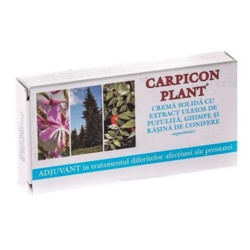 Carpicon Plant, 10 supozitoare, Elzin Plant