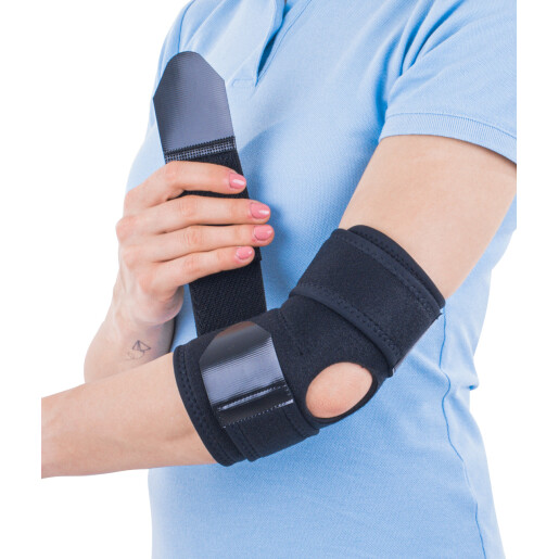 Orteza de cot cu suport elastic, 1 buc, ELBISPORT AKTIV