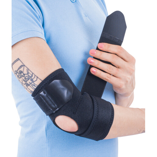 Orteza de cot cu suport elastic, 1 buc, ELBISPORT AKTIV