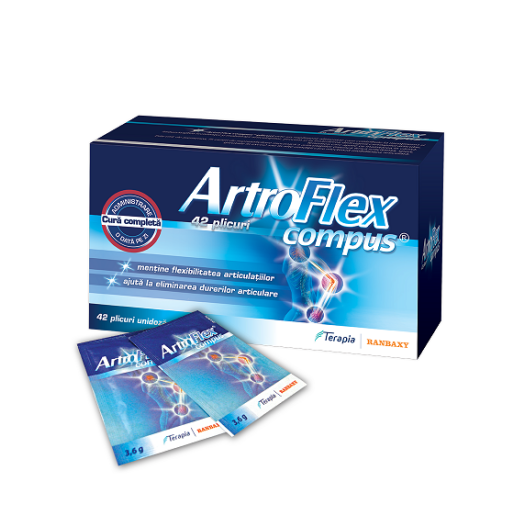 ArtroFlex compus, 42 plicuri, Terapia