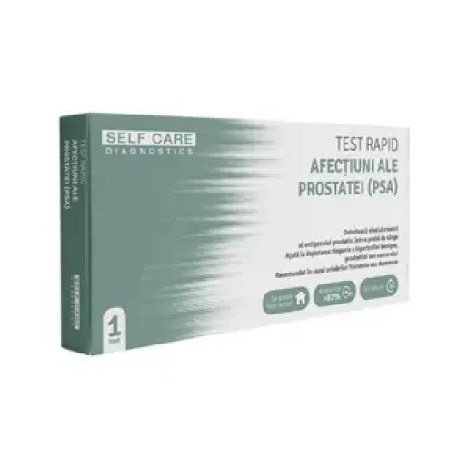 Test rapid pentru afectiuni ale prostatei (PSA), 1 bucata, SELF CARE