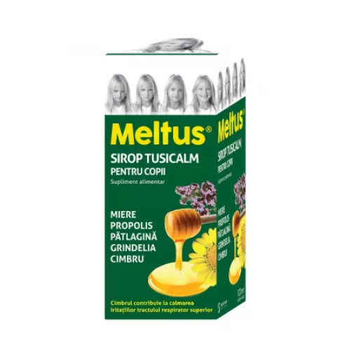 Meltus - Sirop Tusicalm pentru copii, 100 ml, Solacium Phar.