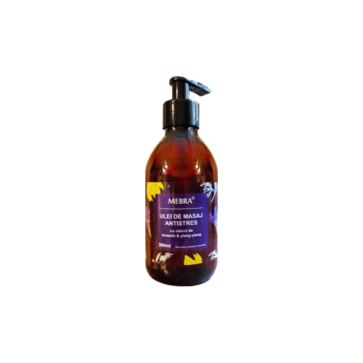 Ulei de masaj antistres, 300 ml, Mebra