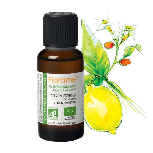 Ulei esential lamaie coaja BIO 30ml, FLORAME