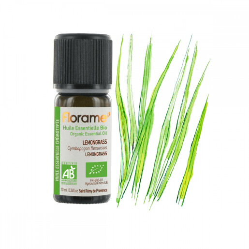 Ulei esential lemongrass BIO 10ml, FLORAME
