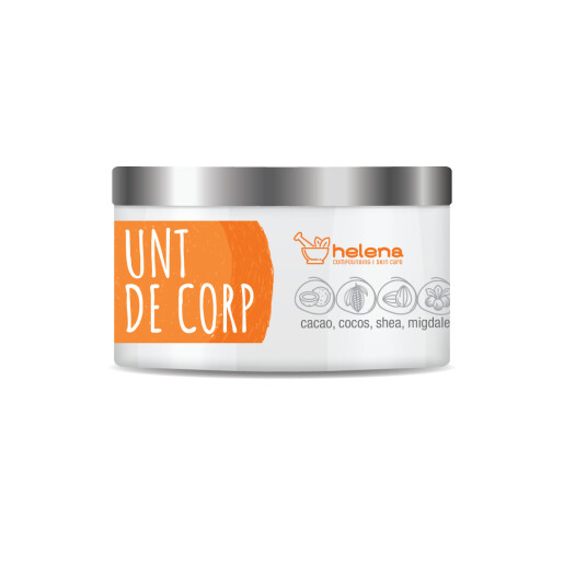 Unt de corp cu ulei de Cocos, 30 g, Helena