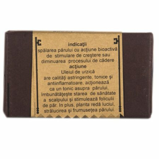 Urtica sampon solid cu ulei de urzica ( sapun pentru par) ,Cheia