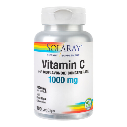 Vitamin C 1000 mg Solaray, 100 capsule, Secom