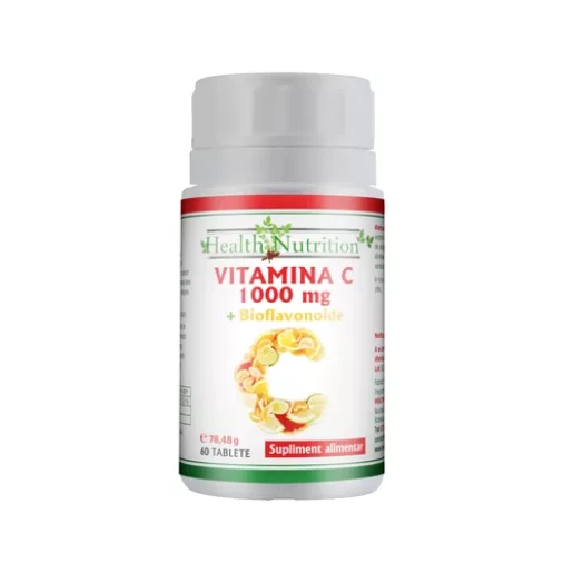 Vitamina C 1000 mg + Bioflavonoide, Health Nutrition
