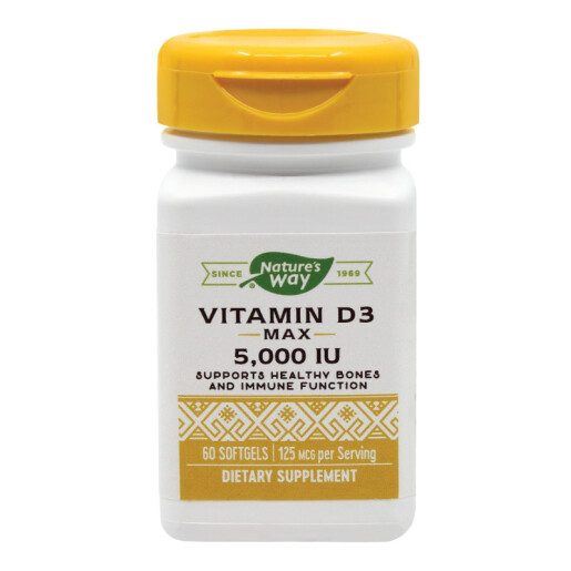 Vitamina D3 5000 UI, 60 capsule, Secom