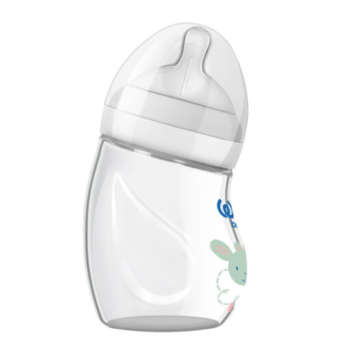 Natural biberon curbat 180 ml, WEE BABY