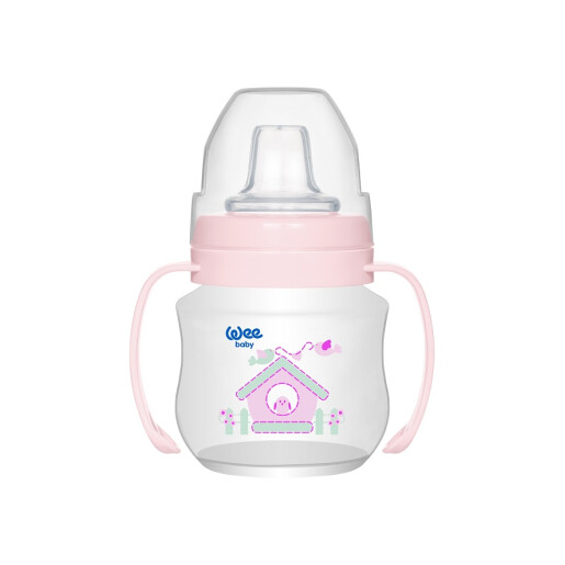 Pahar care nu curge cu maner 125 ml, WEE BABY