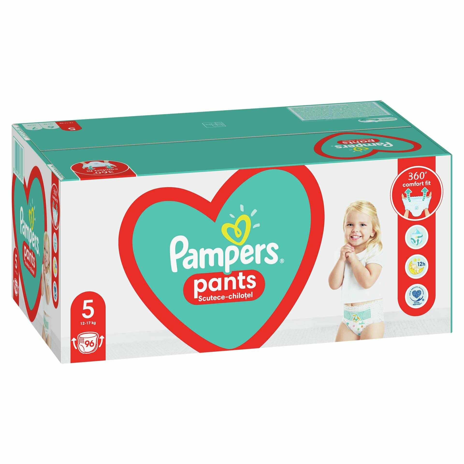 Scutece Pampers Active Baby Pants 5 Mega Box Pack 96 buc Farmacia Helena
