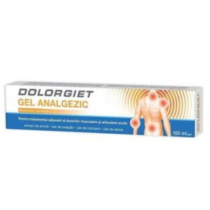 Dolorgiet gel analgezic, 100 ml, Zdrovit