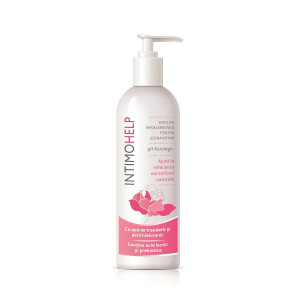 IntimoHelp emulsie pentru igiena intima, 400 ml, Zdrovit