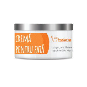 Crema pentru fata cu colagen, Co Q10 si Vitamina E, 30 g, Helena