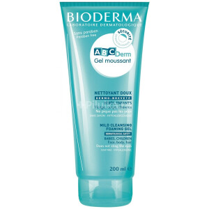 Gel spumant ABCDerm, 200 ml, Bioderma