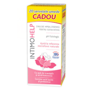 Intimohelp Set (emulsie 400 ml + şerveţele umede CADOU), Zdrovit